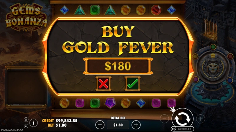 Gems Bonanza Slot Koupě Funkce